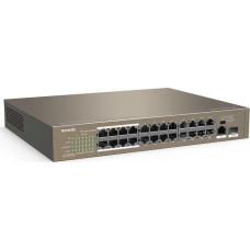 Tenda Switch PoE Tenda TEF1126P-24-250W (1x 10/100/1000Mbps, 24x 10/100Mbps)