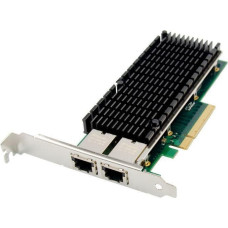 Microconnect Karta sieciowa MicroConnect PCIe x8 Dual RJ45 10 GbE