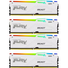 Kingston Fury Pamięć Kingston Fury Beast RGB, DDR5, 64 GB, 5200MHz, CL40 (KF552C40BWAK4-64)