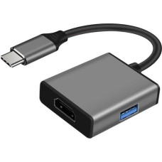 ART HUB USB Art HUB adapter USB-C na HDMI 4K 30Hz + USB 3.0