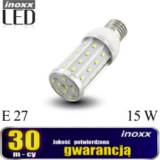 Nvox Żarówka e27 led corn 15w metalowa 3000k ciepła