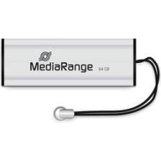 Mediarange 64 GB (silber/schwarz, USB-A 3.2 Gen 1)