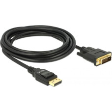 Delock Kabel Delock DisplayPort - DVI-D 3m czarny (85314)