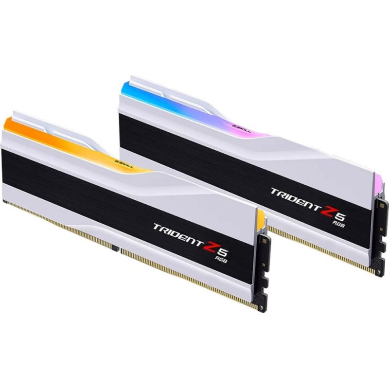 G.skill Pamięć G.Skill Trident Z5 RGB, DDR5, 64 GB, 6400MHz, CL32 (F5-6400J3239G32GX2-TZ5RW)