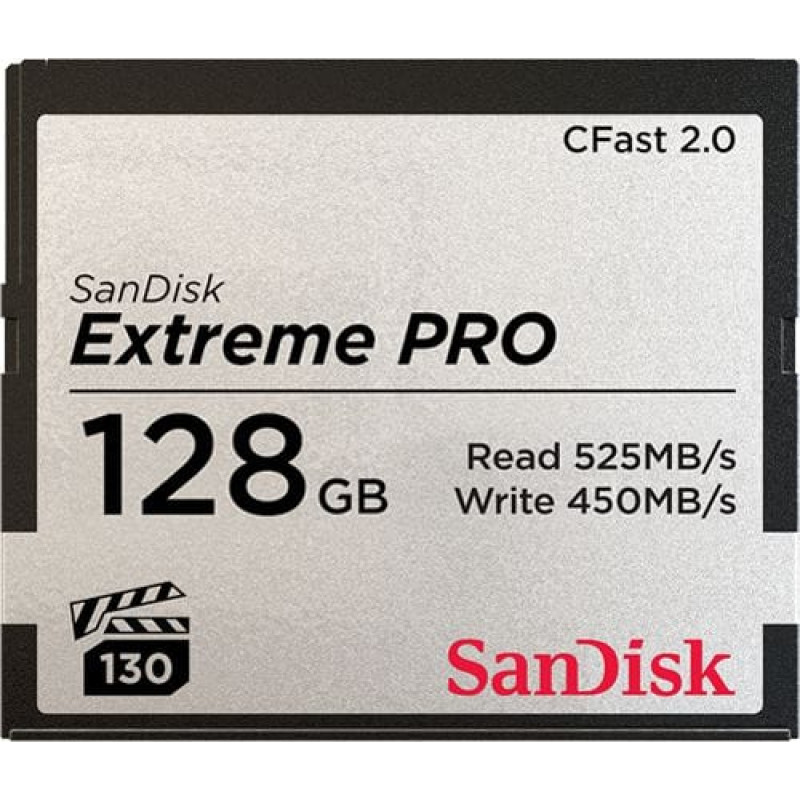 Sandisk Karta SanDisk Extreme PRO CFast 128 GB  (SDCFSP-128G-G46D)