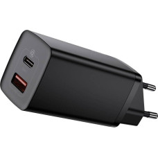 Baseus Ładowarka Baseus GaN2 Lite 1x USB-A 1x USB-C 3 A (CCGAN2L-B01)