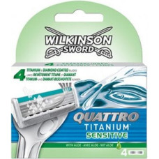 Wilkinson Quattro Titanium Sensitive wkład do maszynki do golenia 4szt