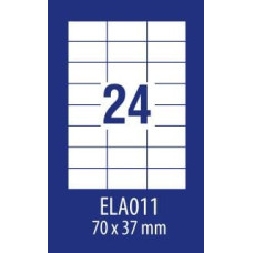 Avery Zweckform ETYK.ZF ECONOMY 70X37,1MM 011 100ARK ETYKIETA E100 ELA011 - ELA011