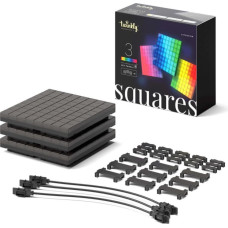 Twinkly Squares Extension Kit Smart lighting kit Black Wi-Fi/Bluetooth