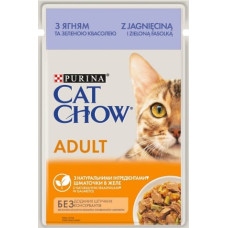 Purina Nestle CAT CHOW ADULT GiJ Lamb & Green Beans Jelly - wet cat food - 85 g