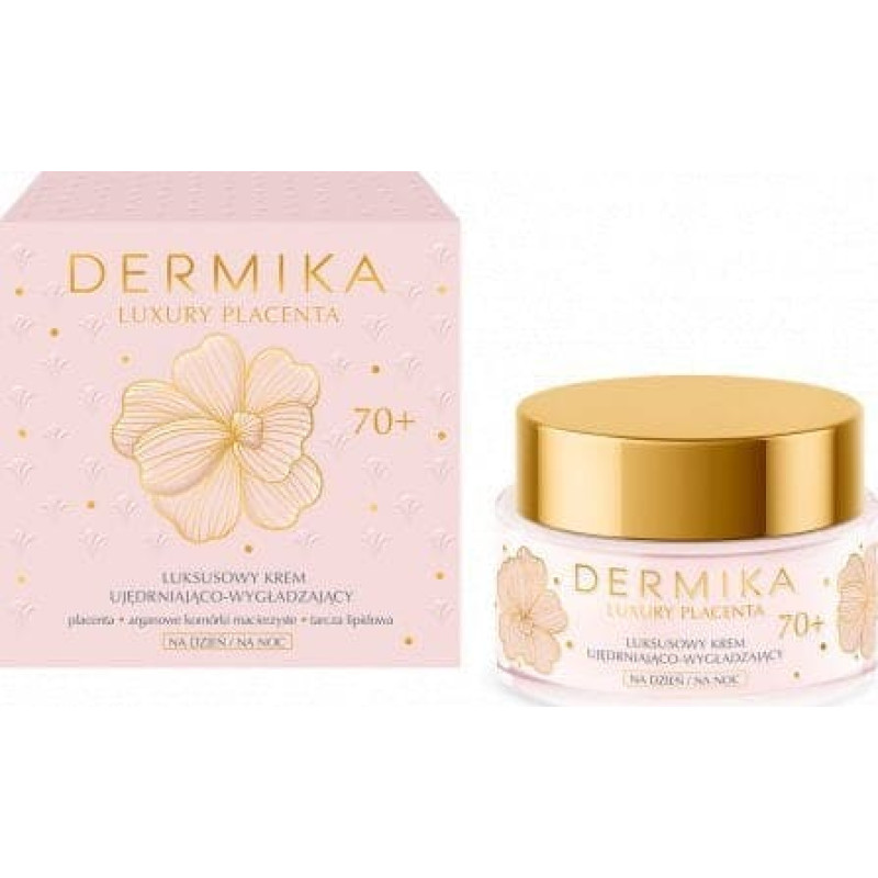 Dermika Dermika Luxury Placenta 70+ Luksusowy Krem ujędrniająco - wygładzający na dzień i noc 50ml