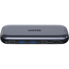 Unitek HUB USB-C STORAGE M.2, HDMI, USB-C PD 100W, D1046A