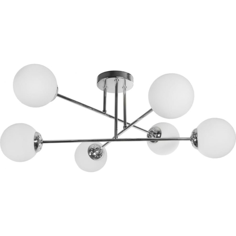 Orno Lampa wisząca Orno LEIA 6P E27, lampa wisząca, max. 6x60W, chrom