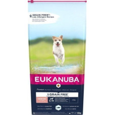 Eukanuba EUKANUBA Senior small/medium Grain Free ryba oceaniczna pies 12KG