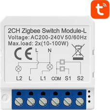 Avatto Inteligentny przełącznik dopuszkowy ZigBee Avatto LZWSM16-W2 Bez Neutralnego TUYA