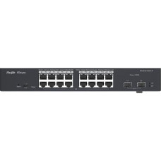 Ruijie Switch RUIJIE NET SWITCH 18PORT 1000M 2SFP/POE+ RG-ES218GC-P RUIJIE