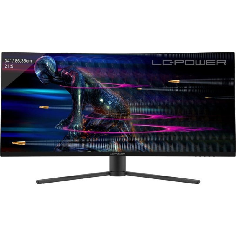 Lc-Power Monitor LC-Power Dis 34 LC-Power M34-UWQHD-165-C UWQHD Curved