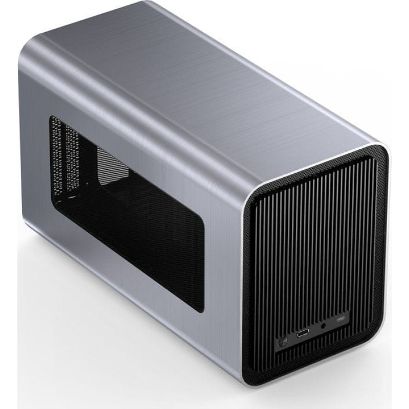 Jonsbo Obudowa Jonsbo Jonsbo V11 Silver Mini-ITX Gehäuse, PCI-E 4.0 - silber