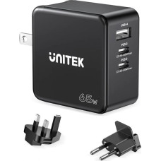 Unitek Ładowarka Unitek 1x USB-A 2x USB-C 3.25 A (P1117B)