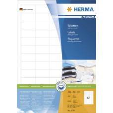 Herma Etykiety Premium A4, białe, papier matowy, 6500 szt. (4270)