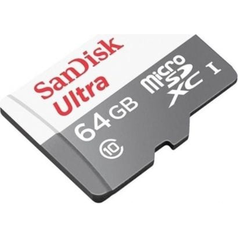 Sandisk Karta SanDisk Ultra MicroSDXC 64 GB Class 10 UHS-I  (SDSQUNR-064G-GN6TA)