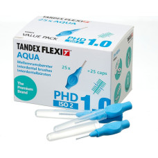 Tandex Tandex (25 szt.) szczoteczek Flexi Extra Fine Aqua (niebieski))