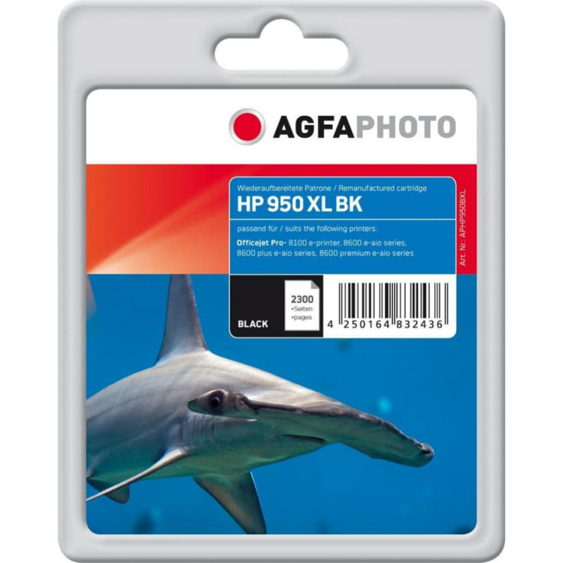 Agfaphoto Tusz AgfaPhoto Tusz APHP950BXL / CN045AE No.950XL (Black)