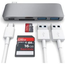 Satechi HUB USB Satechi 1x SD 1x USB-C 1x microSD  + 2x USB-A 3.0 (ST-TCUPM)