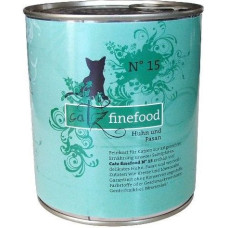 Catz Finefood N.15 Kurczak i Bażant puszka 800g