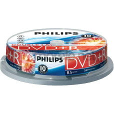 Philips DVD+R DL 8.5 GB 8x 10 sztuk (DR8S8B10F)