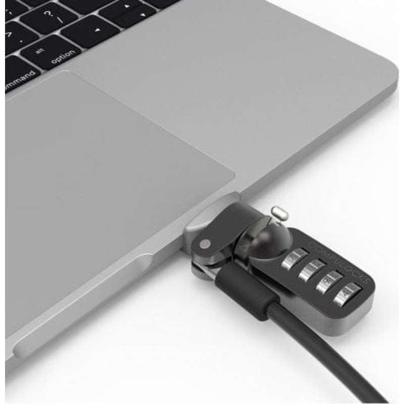 Compulocks Linka zabezpieczająca Compulocks Compulocks UNIVERSAL LEDGE MACBOOK PRO/W COMBO CABLE LOCK