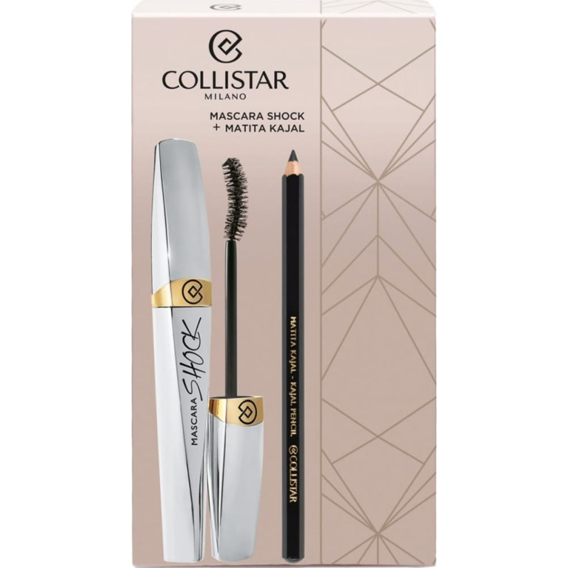 Collistar Collistar Shock Set Tusz do rzęs 8ml Black zestaw upominkowy