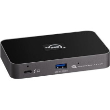 OWC Thunderbolt Hub (grau/schwarz, Thunderbolt 4, USB-A)