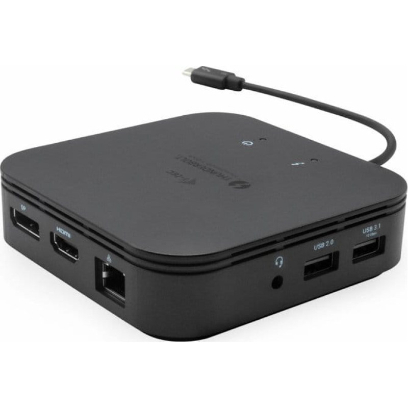 I-Tec Stacja/replikator I-TEC Stacja dokująca Thunderbolt 3 Travel Dock Dual 4K Display Power Delivery 60W + i-tec Universal Charger 77 W