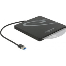 Delock Kieszeń Delock 5.25″ Slot-in Slim SATA 9,5 / 12,7 mm do USB 3.0 (42604)