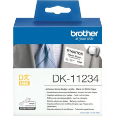 Brother Brother Label Roll DK-11234 Black on White, DK