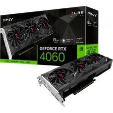 PNY Karta graficzna PNY GeForce RTX 4060 XLR8 Gaming Verto Epic-X RGB 8GB GDDR6 (VCG40608TFXXPB1)