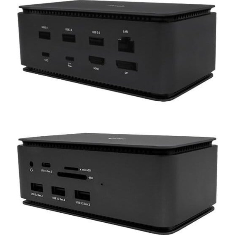 I-Tec USB4 Metal Dual 4K HDMI DP + Power Delivery 80 W