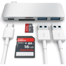 Satechi HUB USB Satechi 1x SD 1x USB-C 1x microSD  + 2x USB-A 3.0 (ST-TCUPS)