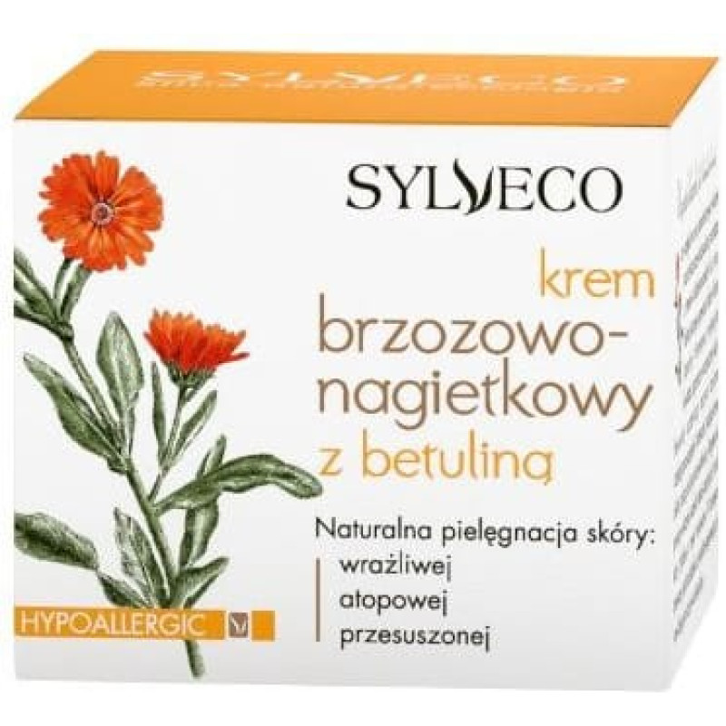 Sylveco Krem BRZOZOWO - NAGIETKOWY z BETULINĄ 50 ml