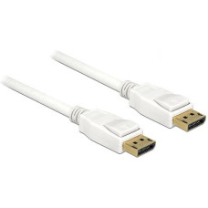 Delock Kabel Delock DisplayPort - DisplayPort 1m biały (84876)