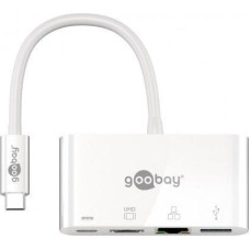 Goobay Stacja/replikator Goobay Multi adapter USB-C (62105)