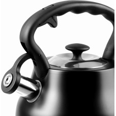 Promis Kettle 3.0 L, ANDREA, matt black, black handle