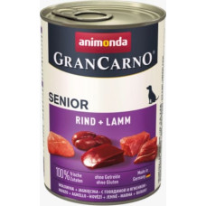 Animonda GranCarno Senior flavor: beef and lamb - 400g can