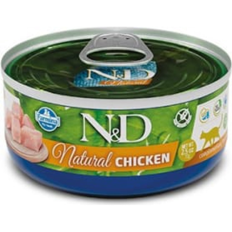 Farmina N&D Cat Natural Chicken - wet cat food - 140 g