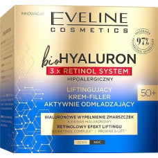 Eveline Eveline bioHYALURON 3xRetinol System 50+ Liftingujący Krem-Filler aktywnie odmładzający 50ml