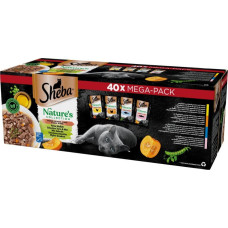 Sheba SHEBA Nature's mix smaków w sosie saszetki dla kota40x85g