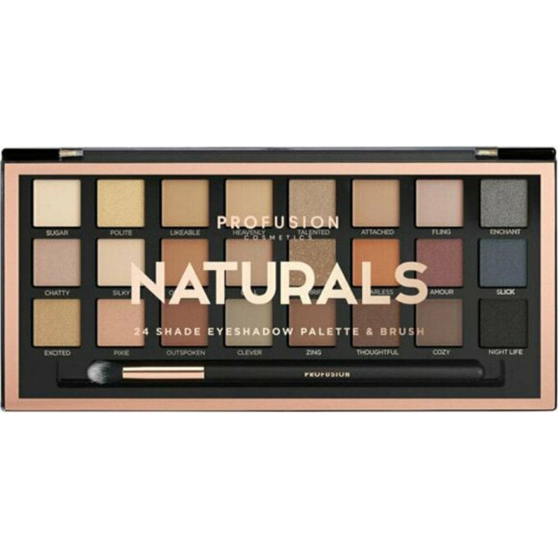 Profusion Profusion, Profusion, Eyeshadow Palette, Naturals, 26 g For Women