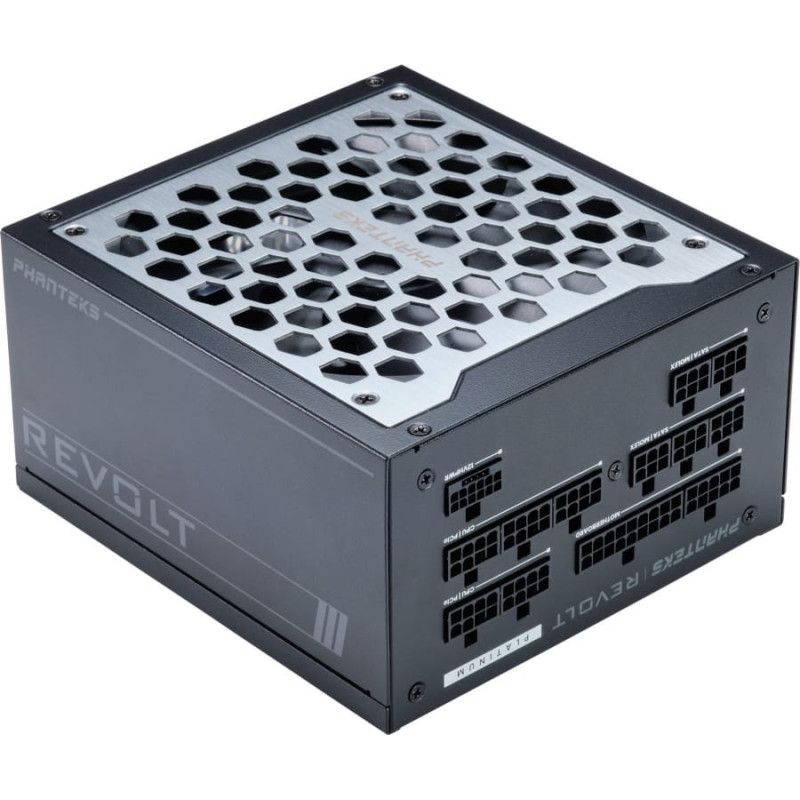 Phanteks Zasilacz Phanteks Phanteks Revolt 1200W Platinum, ATX 3.0, PCIe 5.0, fully modular - 1200 Watt, black