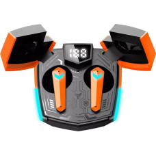 Canyon Słuchawki Canyon CANYON GTWS-2, Gaming True Wireless Headset, BT 5.3 stereo, 45ms low latency, 37.5 hours, USB-C, 0.046kg, orange